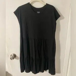 GAP | Dresses | Gap Womens Black Flowy Dress | Poshmark